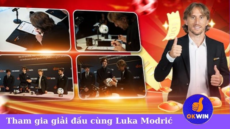 OKWIN ra mắt đại sứ Luka Modrić